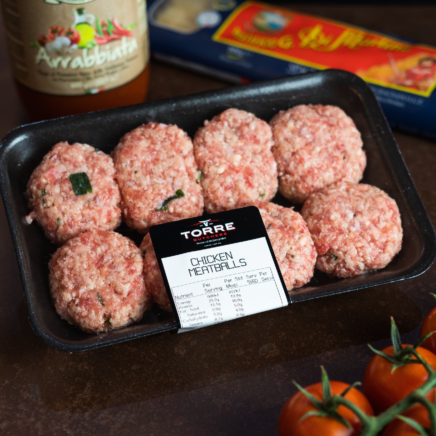 Torre Butchers Chicken Meatballs (Large)