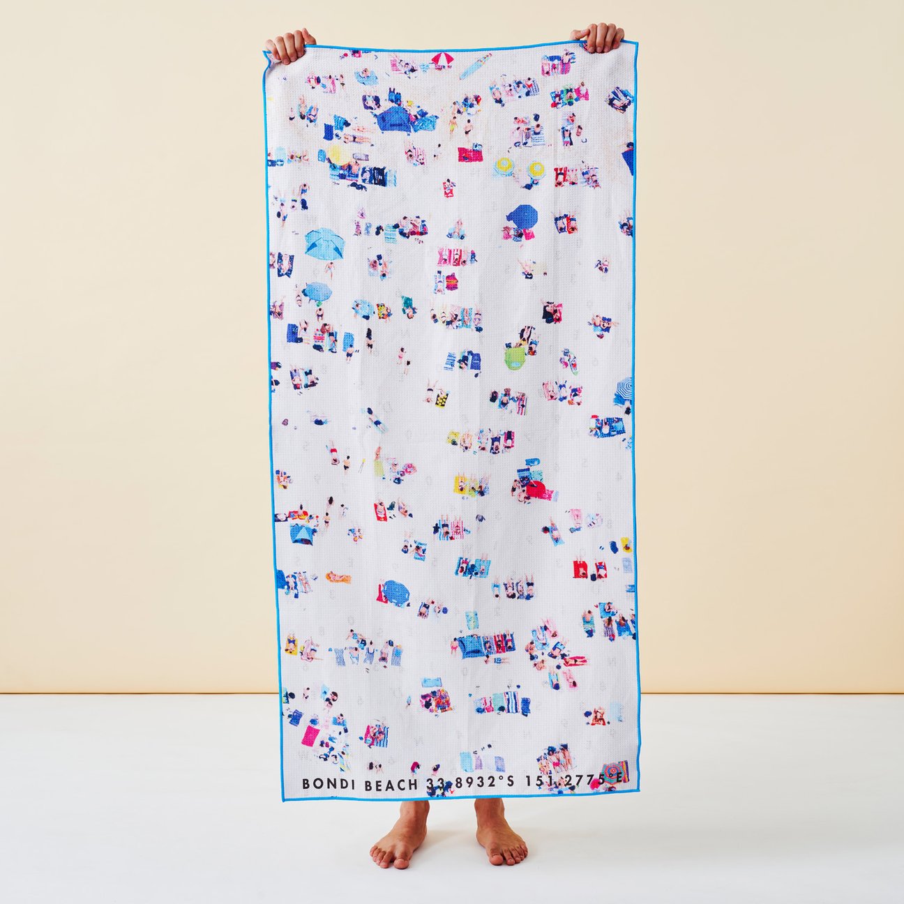 Happy People beach towel