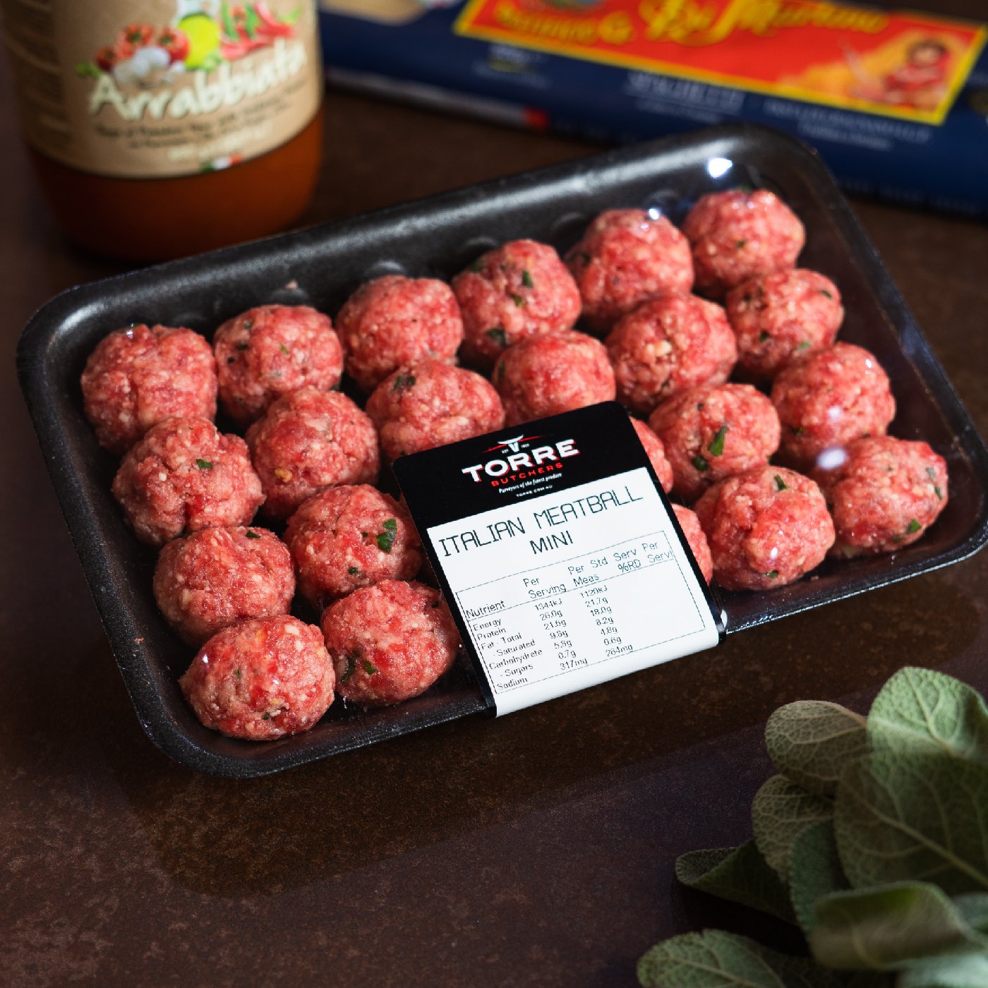 Torre Butchers Italian Meatballs (Small)