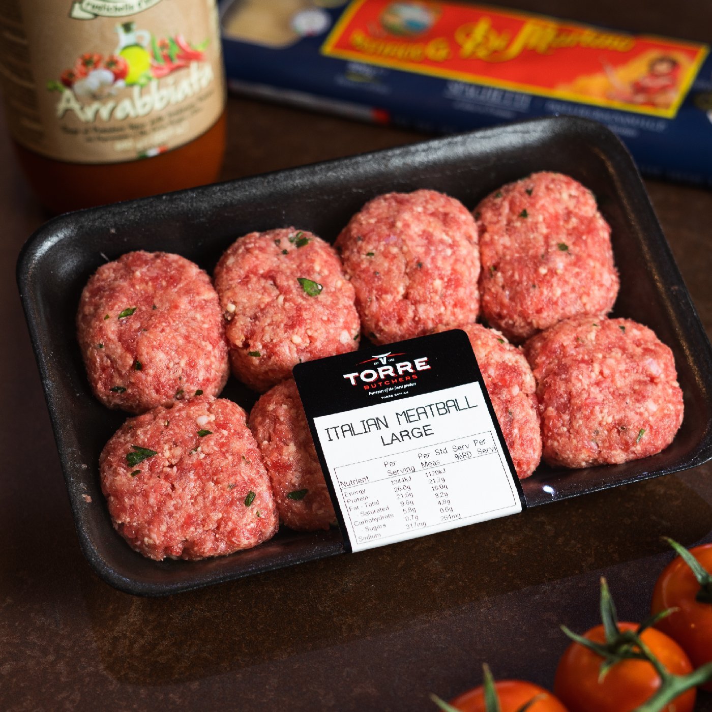 Torre Butchers Italian Meatballs (Large)