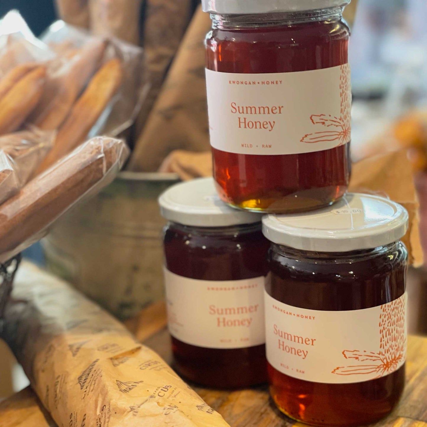 Honey - Raw Unprocessed Honey / Seasonal Harvest 650g from Bremer Bay