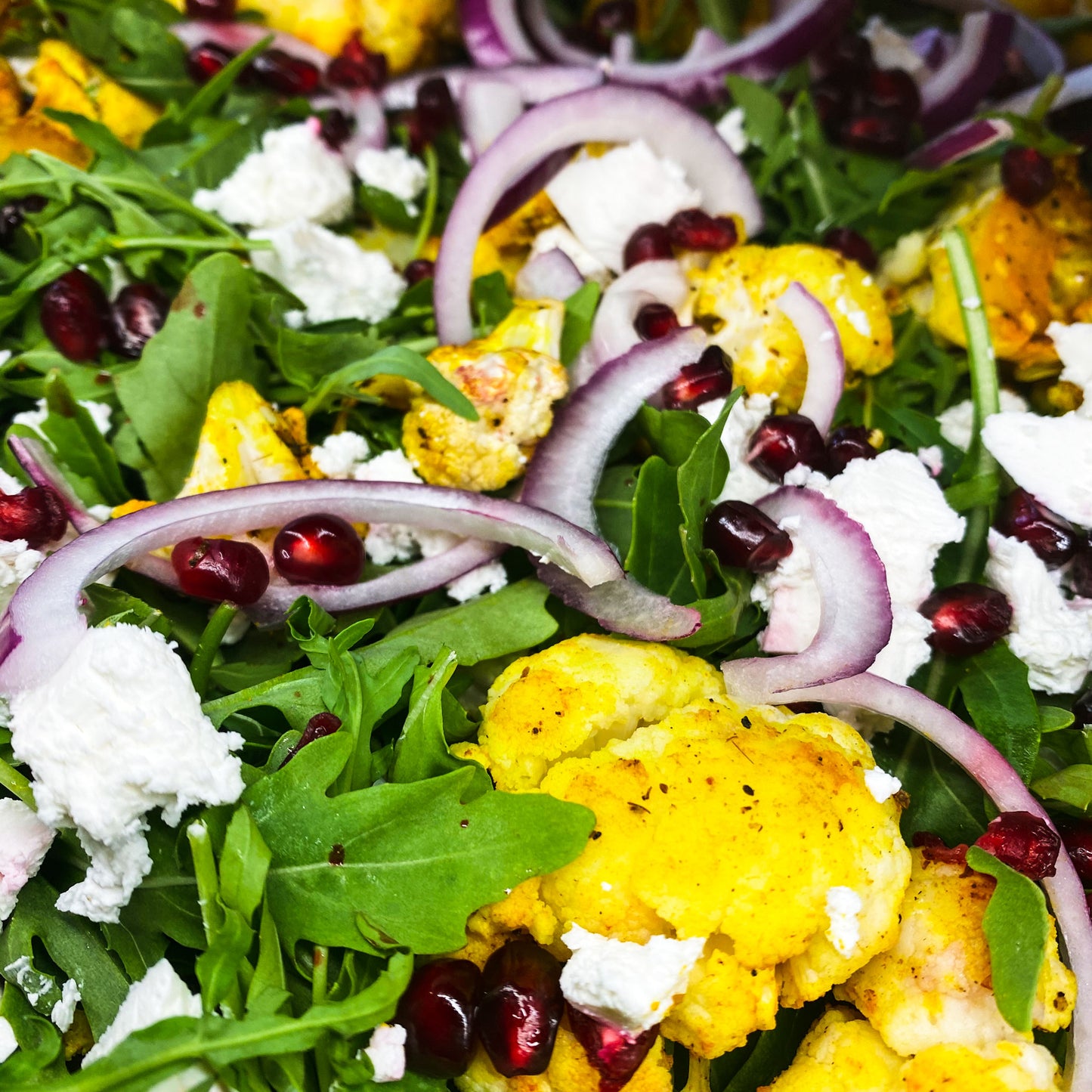 Roasted Cauliflower Salad