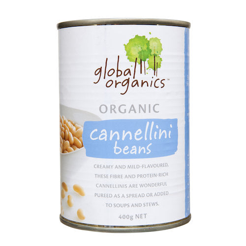 Cannellini Beans- Global Organics Tin