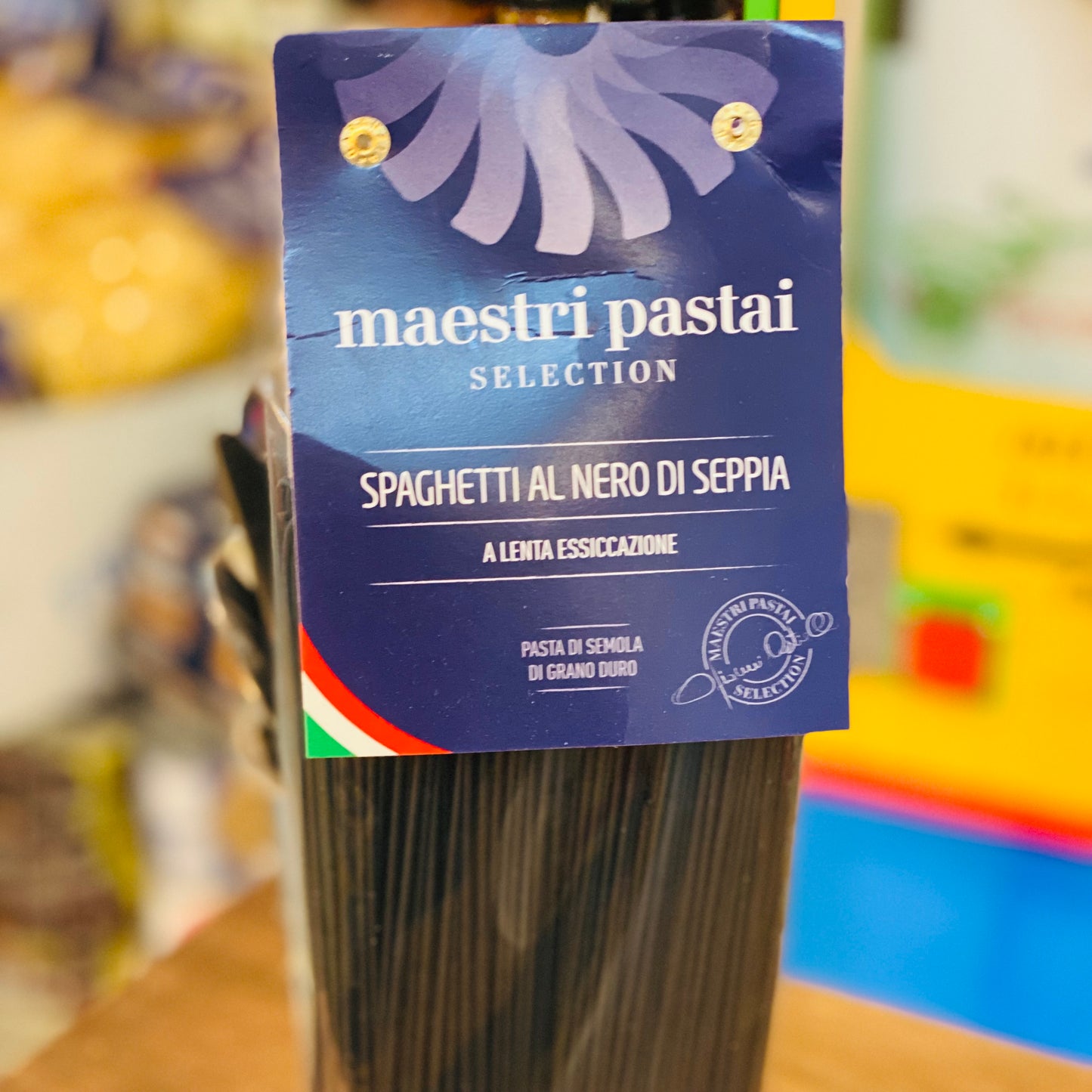 Maestri Pastai Squid Ink Spaghetti 500g