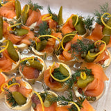Smoked Salmon Tartlet