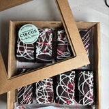 Raspberry White Chocolate GF Brownie