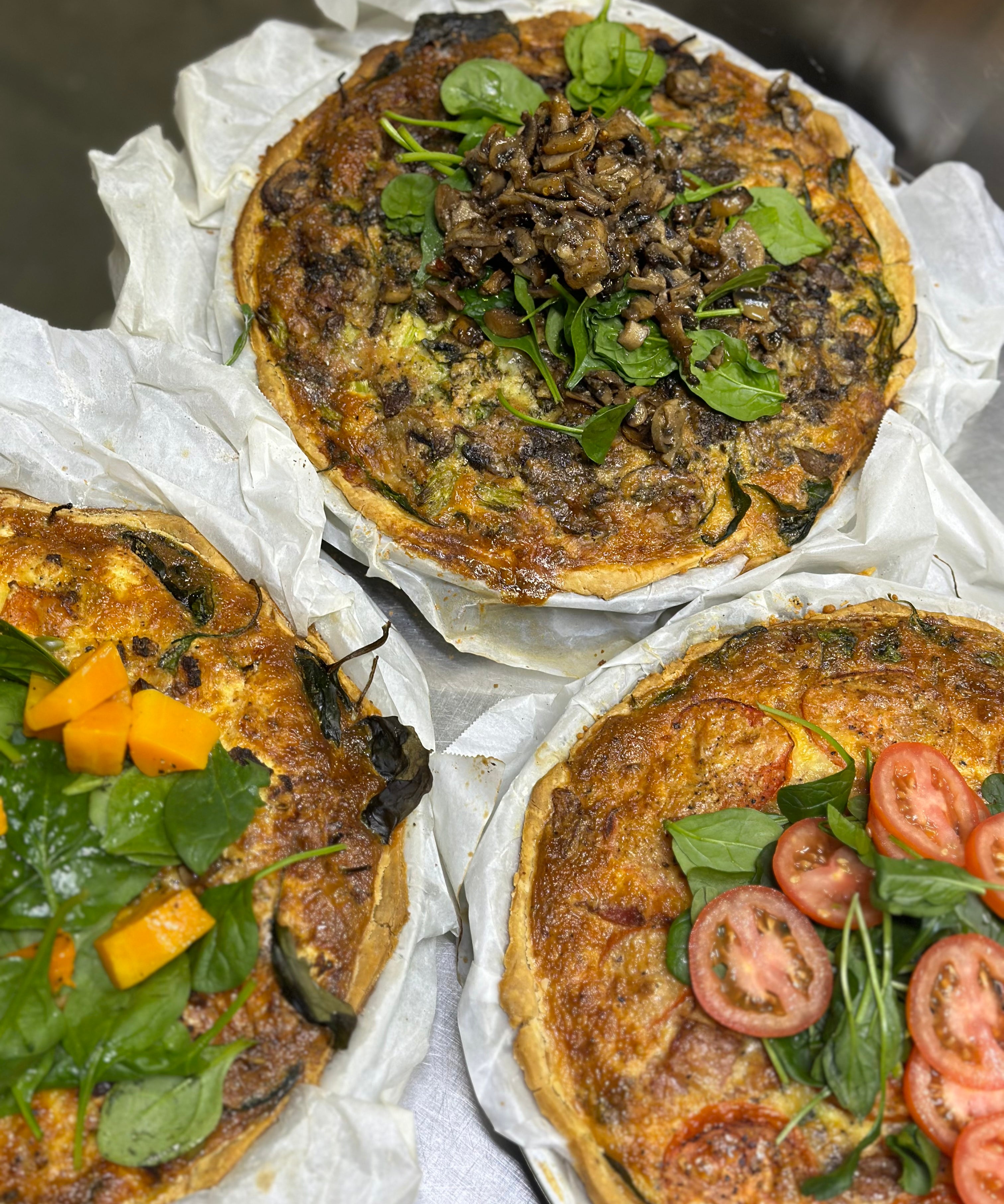 Bacon and Tomato Quiche