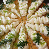Lime Sponge w Cream Frosting
