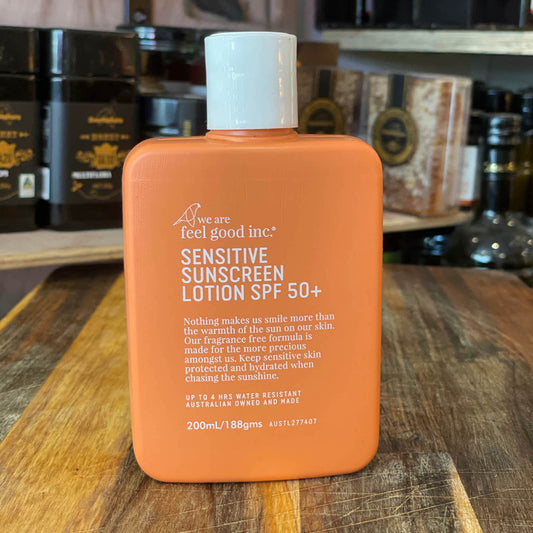 Feel Good Inc. Sensitive Sunscreen Lotion SPF 50 200ml