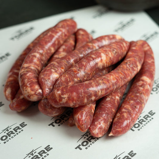 Torre Butchers Pork Sausages - Italian (Thin)