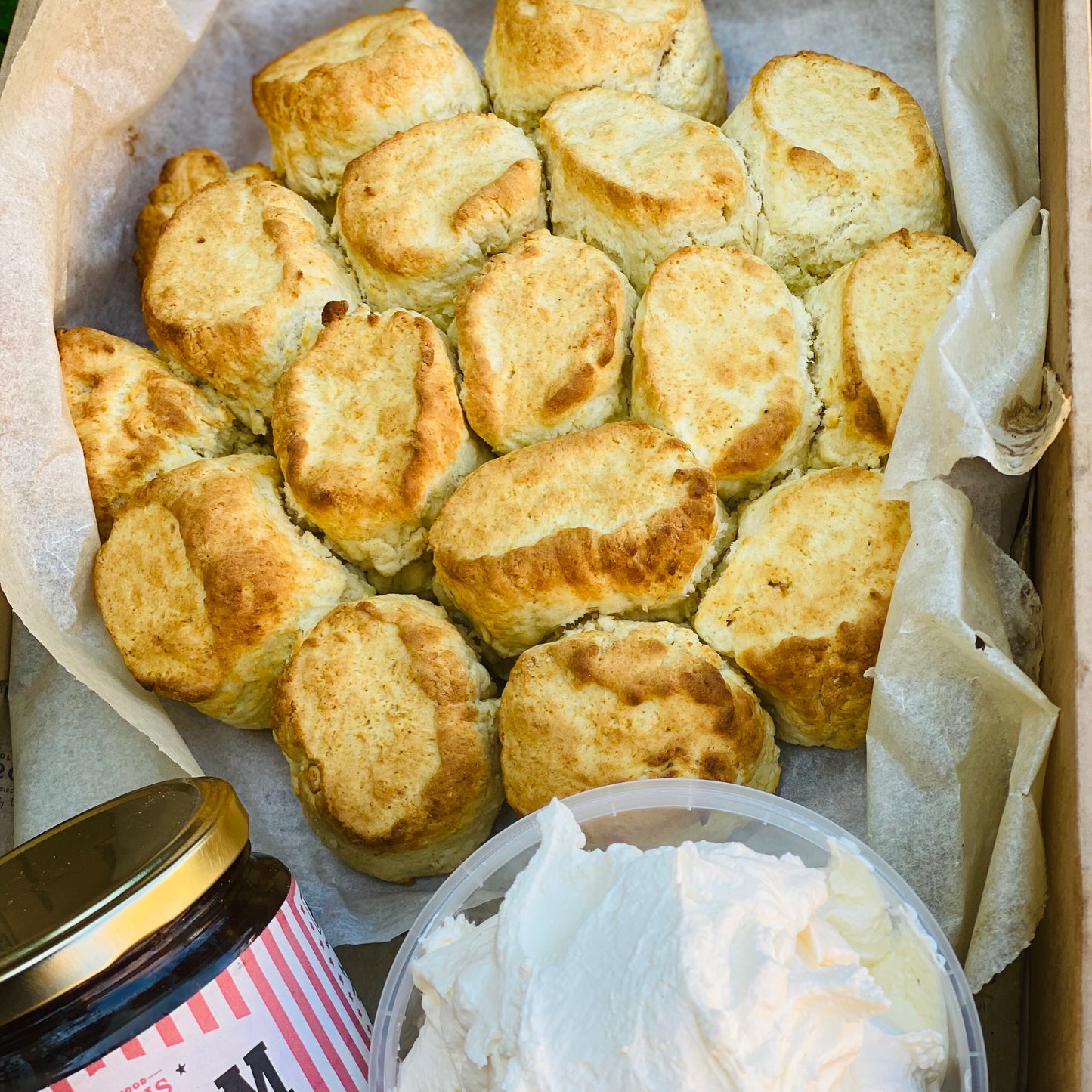 Scones, Jam & Cream