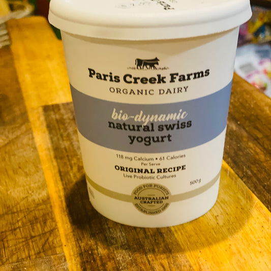 Paris Creek Natural Swiss Yoghurt