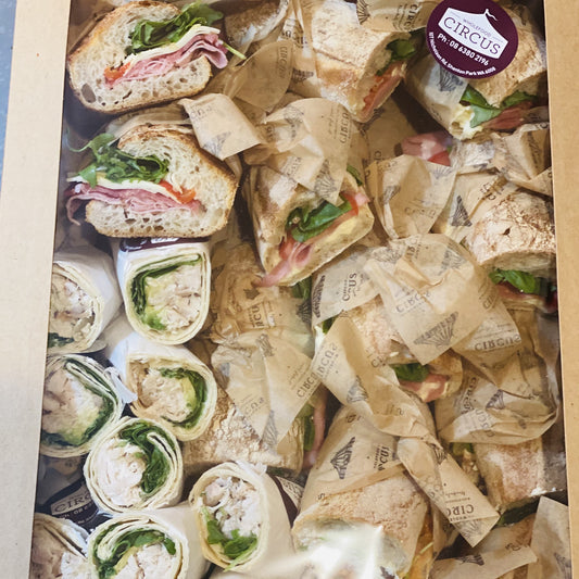 Mixed Panini & Wraps  Boxes