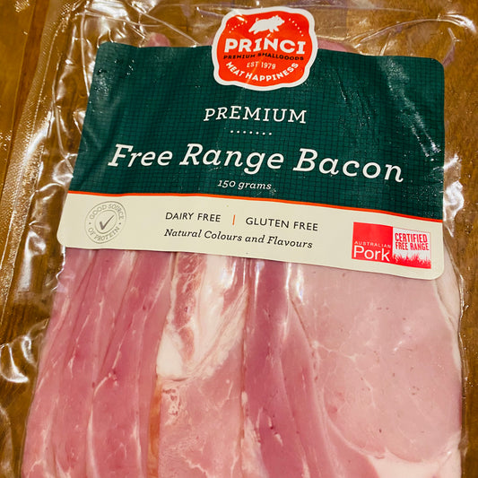 Princi Free Range Bacon