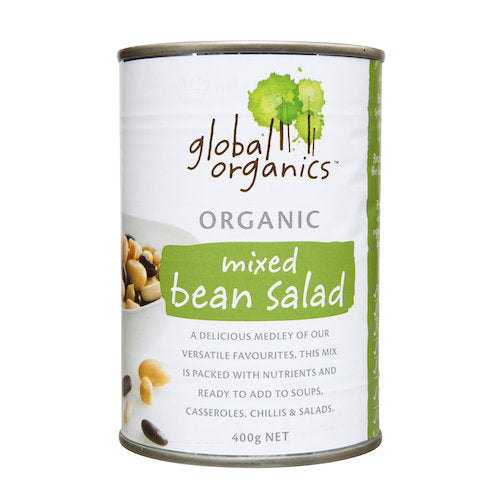 Mixed Bean Salad- Global Organics Tin