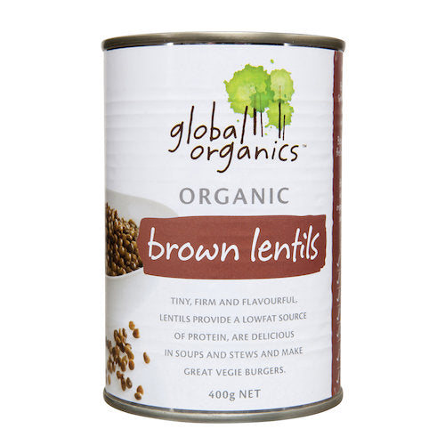 Lentils - Global Organics Tin