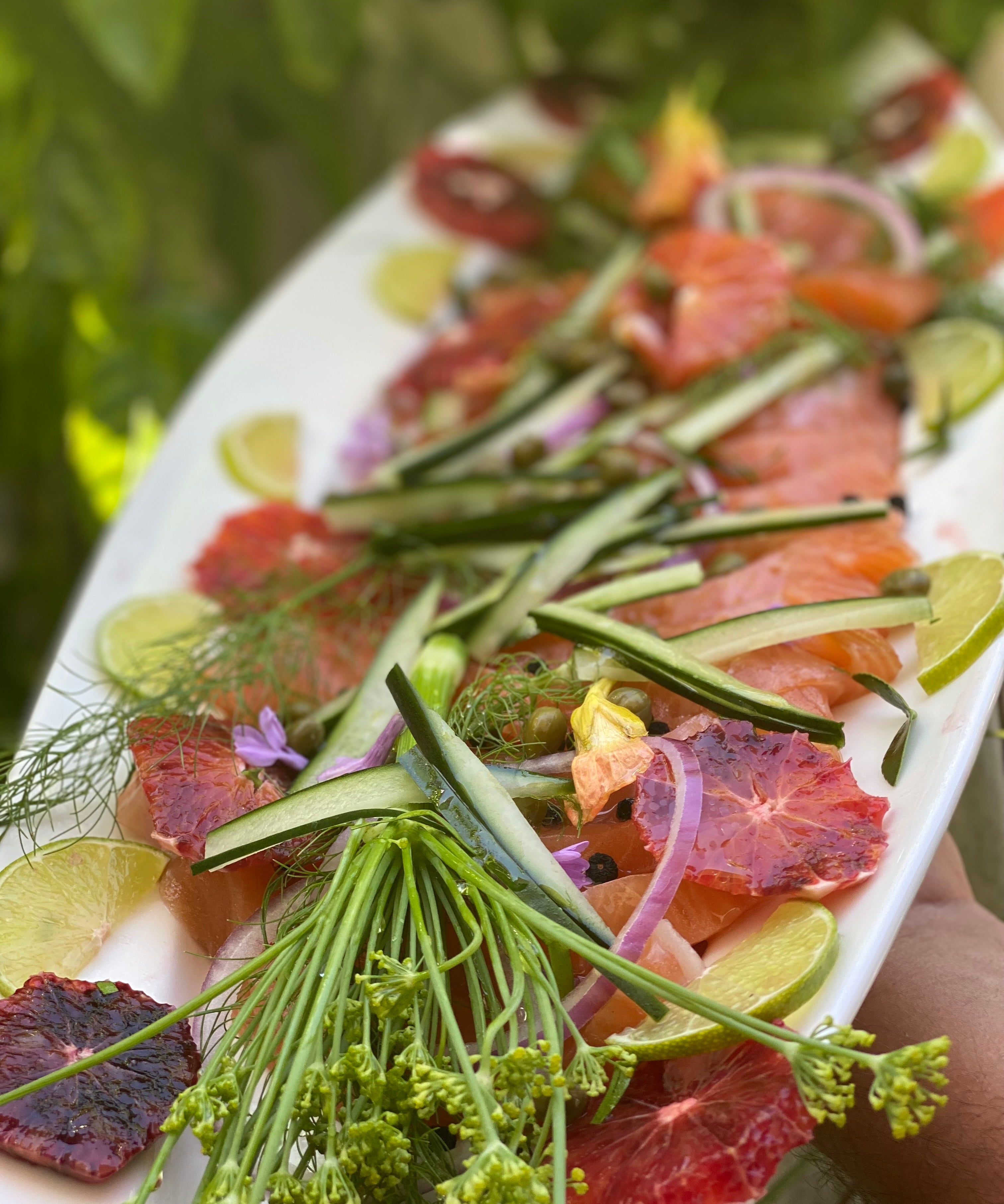 Gravlax Tasmanian Smoked Salmon – Premium Cured with Dill & Capers